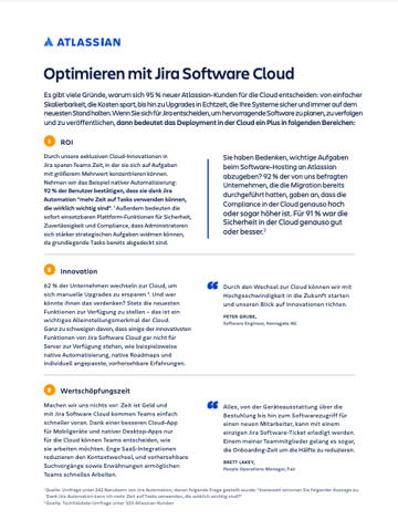 Optimieren mit Jira Software Cloud
