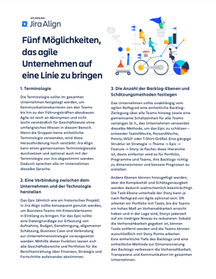 Fünf Möglichkeiten, das agile Unternehmen auf eine Linie zu bringen