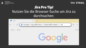 Jira Pro Tip: Jira Browser Suche