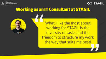Working as an IT Consultant at STAGIL