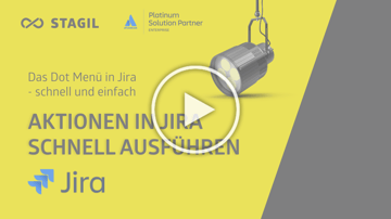 Schnell und einfach - das DotMenü: Jira Spotlight