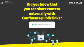 Share content externally with Confluence public links