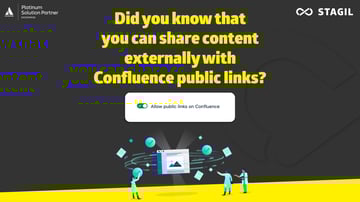 Share content externally with Confluence public links