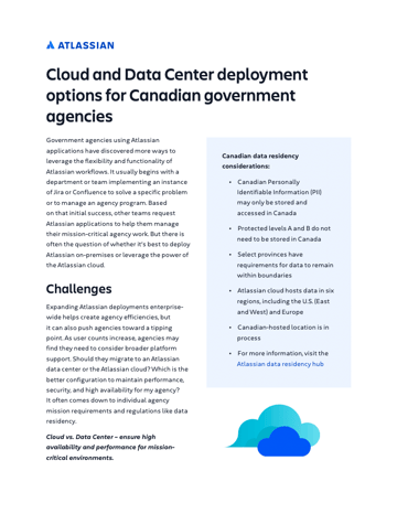 Cloud and Data Center deployment for the Canadian government