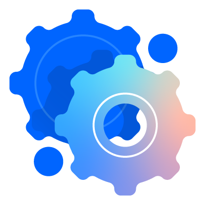 An illustration showing interconnected gears, representing the interdependent nature of IT assets and how a CMDB can help manage them efficiently.