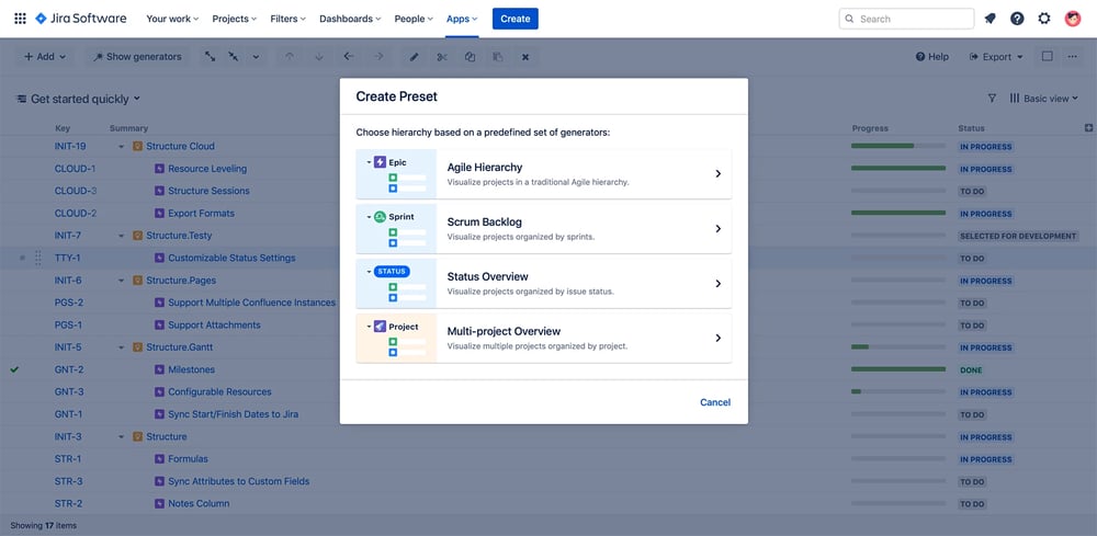 A project management tool for all Jira teams